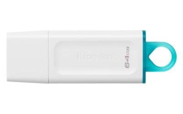 Kingston DataTraveler Exodia/ 64GB/ USB 3.2/ USB-A/ Biela