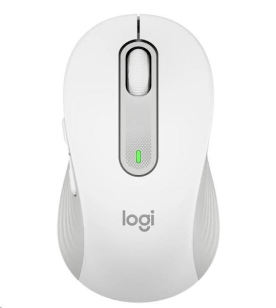 Bezdrôtová myš Logitech M650 M Signature,  biela