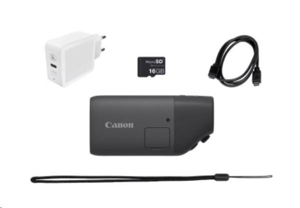 Canon PowerShot ZOOM,  12MPix,  černý - Essential Kit0