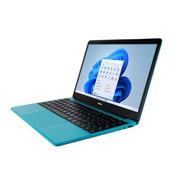 UMAX NB VisionBook 14WRx Turquoise - 14,1" IPS FHD 1920x1080, Celeron N4020@1,1 GHz, 4GB,128GB, Intel UHD,W11P, tyrkyso
