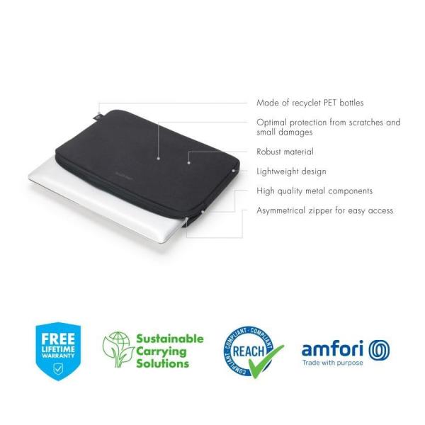 DICOTA Eco Sleeve BASE 12-12.5" čierna4