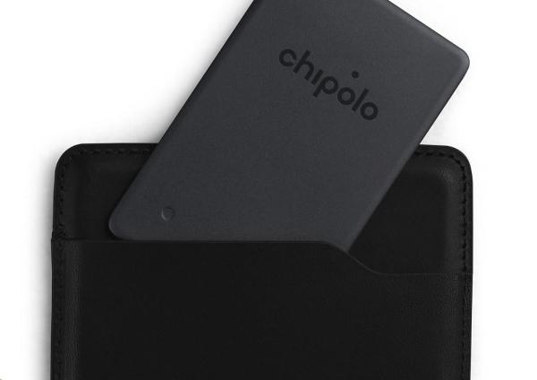 Chipolo CARD Spot– Chytrý vyhledávač peněženky,  černý1