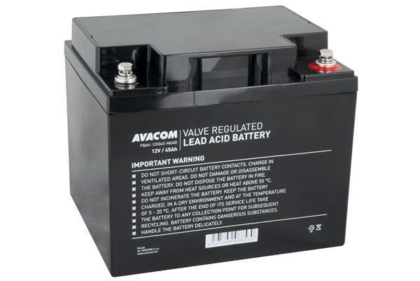 Batéria AVACOM 12V 45Ah M6 DeepCycle (PBAV-12V045-M6AD)