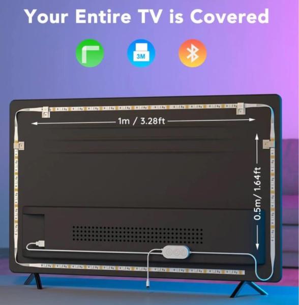 Govee TV 46-60" SMART LED podsvícení RGB + ovladač3