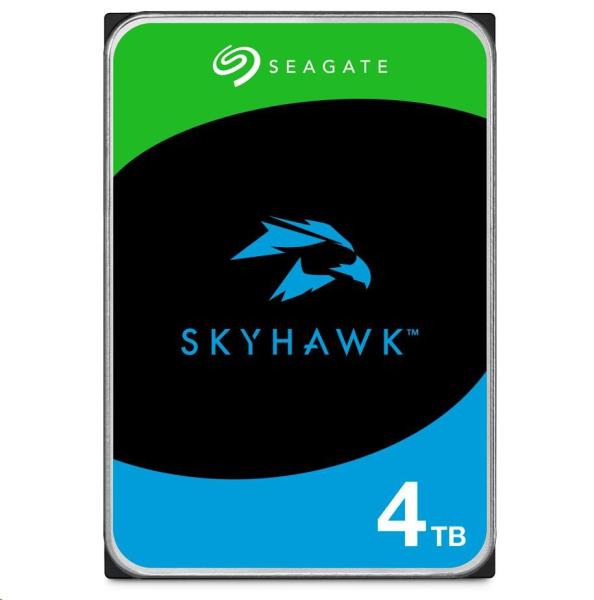 SEAGATE HDD 4TB SKYHAWK (SURVEILLANCE),  3.5",  SATAIII,  5400 RPM,  Cache 256MB,  CMR