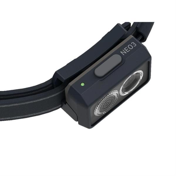 Ledlenser NEO3 čelová svítilna,  černo-šedá4
