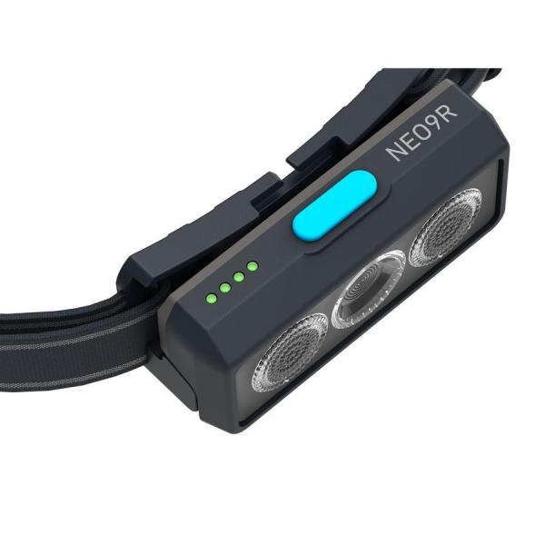 Ledlenser NEO9R čelová svítilna,  černo-modrá4