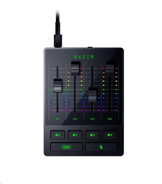 Razer směšovač zvuku Audio Mixer, analogový, USB-C