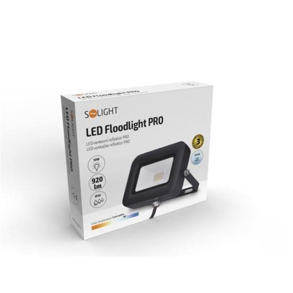 Solight LED reflektor PRO,  10W,  920lm,  5000K,  IP651