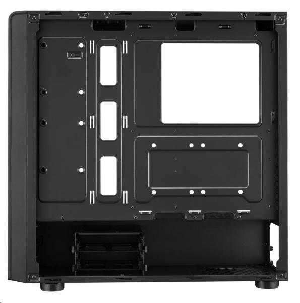 Cooler Master case Elite 500 ODD,  ATX,  Průhledná bočnice,  1x 120mm Fan,  Černá11