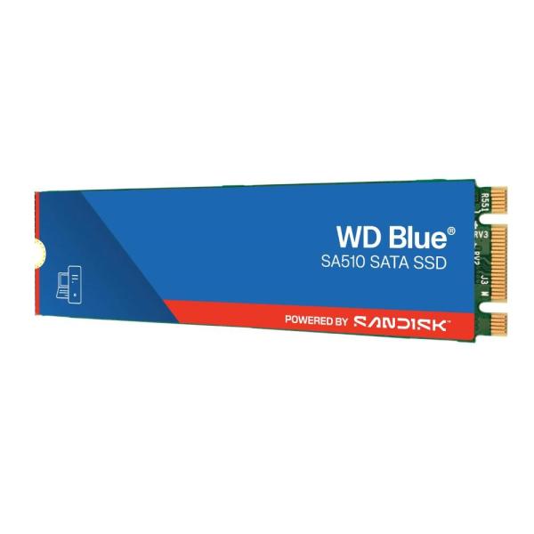 WD BLUE SSD 3D NAND WDS100T3B0B 1TB SA510 Powered by SanDisk,  M.2 SATA,  (R:560,  W:520MB/ s)1
