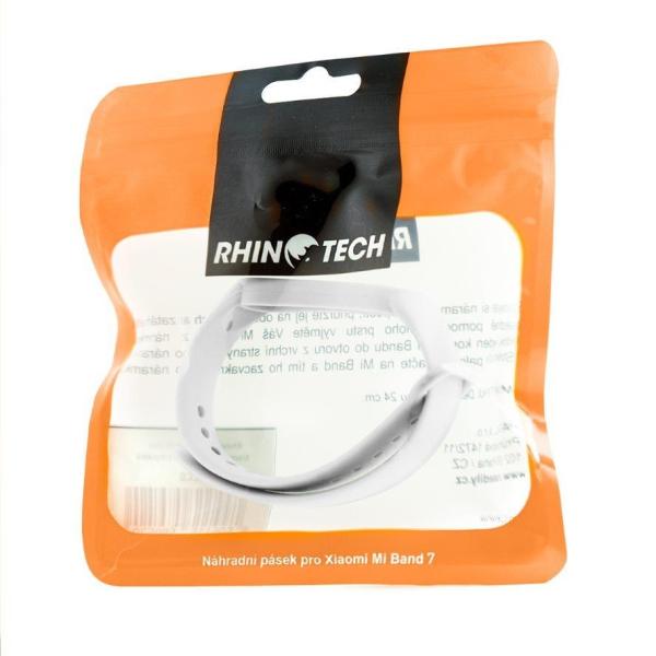 RhinoTech řemínek pro Xiaomi Mi Band 7, bílá0