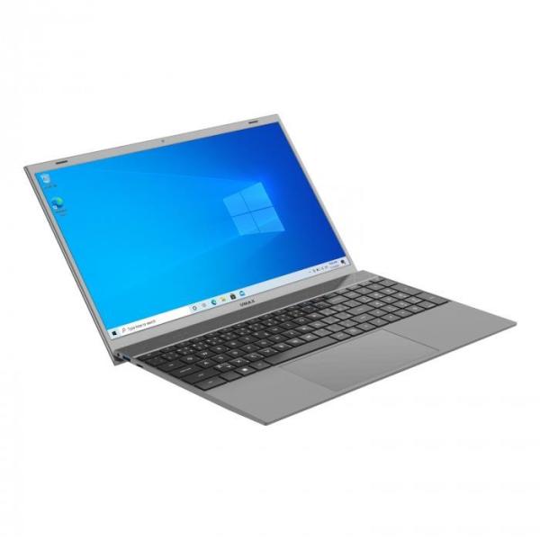 UMAX NB VisionBook N15R Pro- 15, 6" IPS FHD 1920x1080,  Celeron N4020 @ 1, 1 GHz,  4 GB,  128 GB,  Intel UHD,  W11P,  sivá0