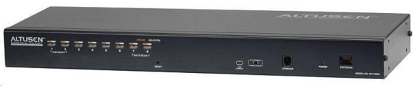 ATEN 8-portový OverNet Cat5 KVM PS/ 2+USB,  OSD,  rack,  SUN,  PON,  VNC