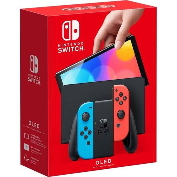 Nintendo Switch OLED Neon Blue/ Neon Red