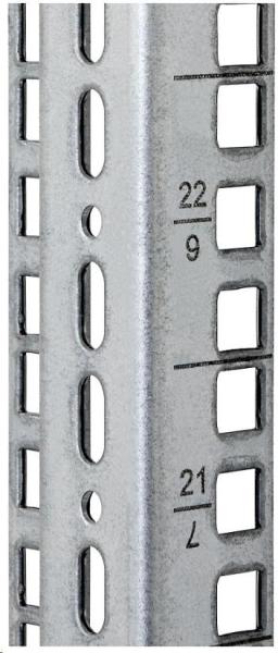 Vertikálna lišta, 1ks, 6U