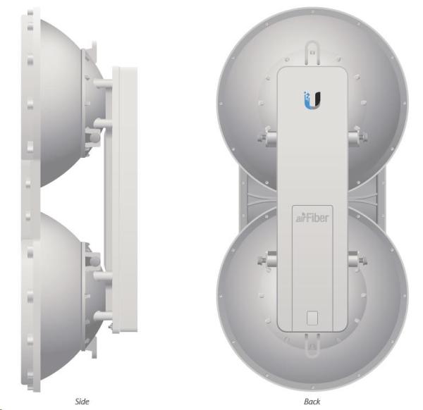 UBNT airFiber AF5U [1Gbps+,  5Ghz (5725-6200 Mhz),  Backhaul] cena za kus4