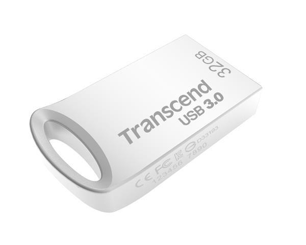 TRANSCEND Flash Disk 32GB JetFlash®710S,  USB 3.0 (R:90/ W:20 MB/ s) stříbná2