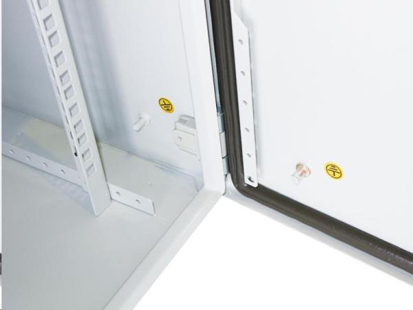 XtendLan 19" venkovní vodotěsný rozvaděč 8U 600x450, krytí IP55, nosnost 65kg, šedý4