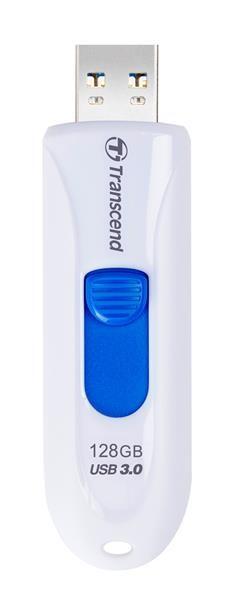 TRANSCEND Flash disk 128 GB JetFlash®790,  USB 3.1 (R:90/ W:40 MB/ s) biela/ modrá3