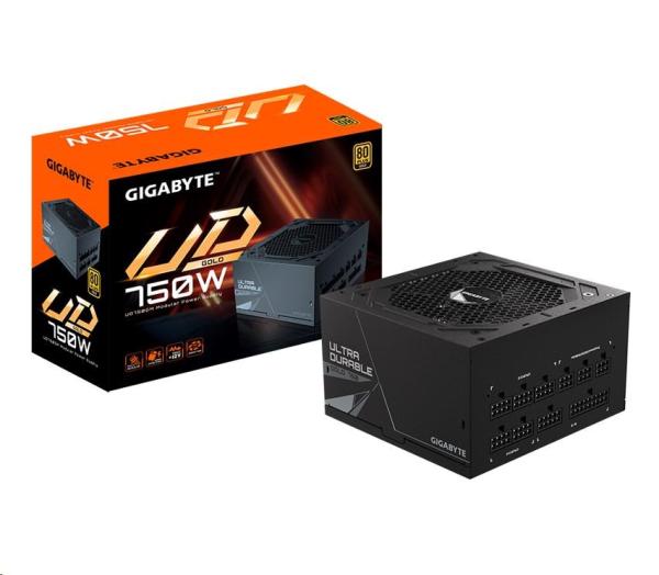 Napájací zdroj GIGABYTE UD750GM,  750W,  80+ Gold,  120mm ventilátor