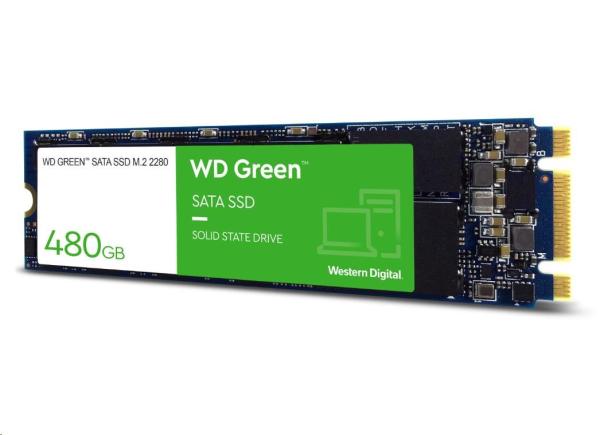 WD GREEN SSD WDS480G3G0B 480GB M.2,  (R:540,  W:465MB/ s)0