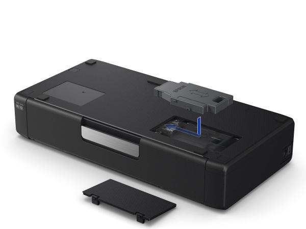 BAZAR - Prenosná atramentová tlačiareň EPSON WorkForce WF-100W MFZ,  A4,  14 str. za minútu,  USB,  WiFi,  BT,  vstavaná baté2