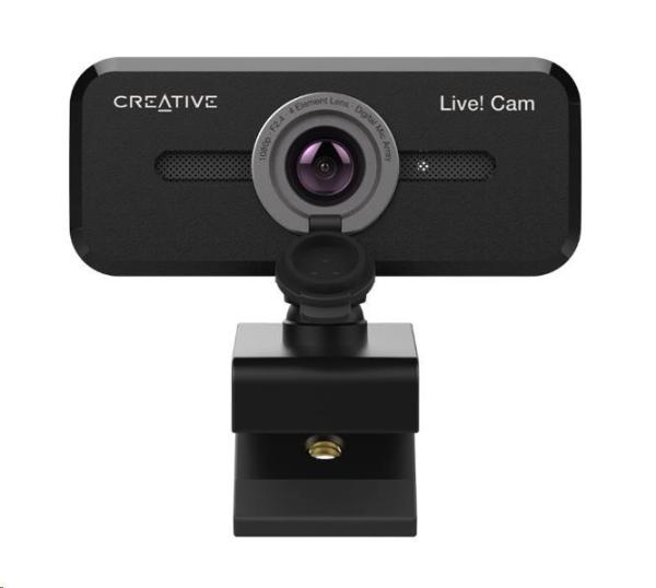 Creative LIVE! CAM SYNC 1080P V2,  webová kamera,  širokouhlá obrazovka Full HD,  USB,  2 x mikrofón4
