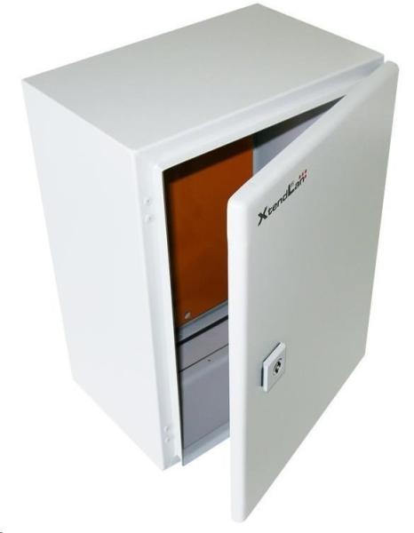 XtendLan 19" univerzální rozvaděč s montážní deskou,  krytí IP66,  šířka 300mm,  hloubka 210mm,  výška 400mm,  šedý1