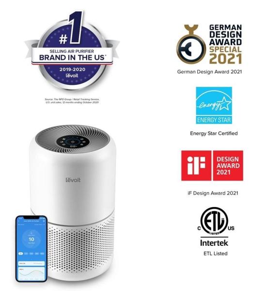 BAZAR - Levoit Core300S SMART - Inteligentní čistička vzduchu - Poškozený obal4