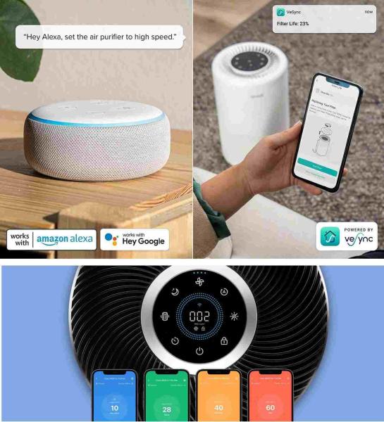 BAZAR - Levoit Core300S SMART - Inteligentní čistička vzduchu - Poškozený obal8