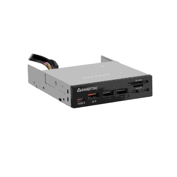 Čítačka kariet CHIEFTEC CRD-908H,  3, 5",  USB 3.2 Hub