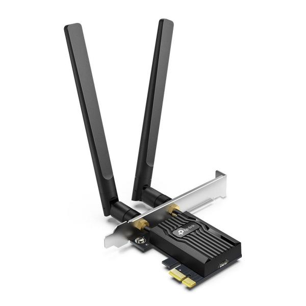 TP-Link Archer TX55E WiFi6 PCIe adapter (AX3000, 2, 4GHz/ 5GHz, Bluetooth5.2)