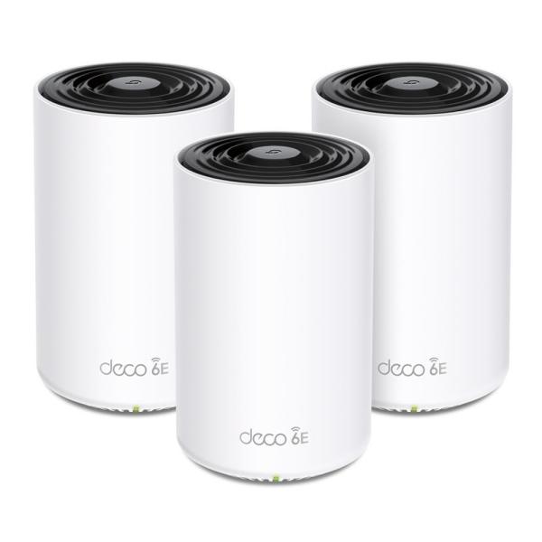 TP-Link Deco XE75(3-pack) WiFi6E Mesh (AXE5400, 2, 4GHz/ 5GHz/ 6GHz, 3xGbELAN/ WAN)