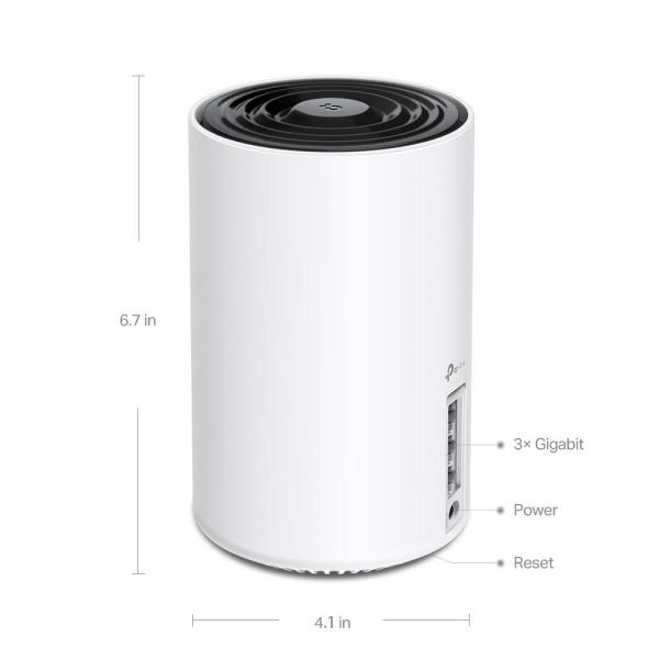 TP-Link Deco XE75(3-pack) WiFi6E Mesh (AXE5400,  2, 4GHz/ 5GHz/ 6GHz, 3xGbELAN/ WAN)1