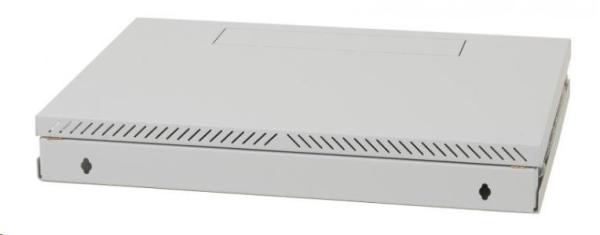 19" jednodielny rack TRITON 9U/400 mm, čierny, rozložený flatpack4