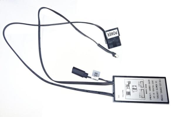 EUROCASE ventilátor RGB 120mm (spot Led),  set 4ks + controller4