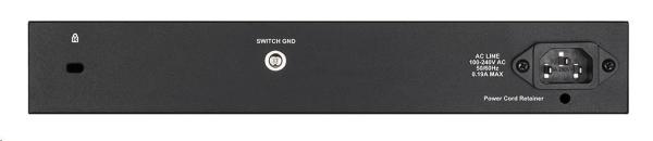 D-Link DGS-1210-10 10portový gigabitový prepínač Smart+,  8x GbE,  2x SFP,  bez ventilátora1