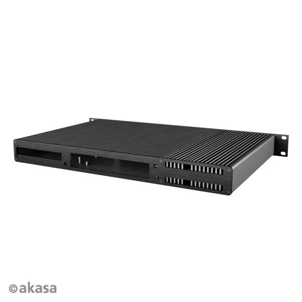 AKASA case Galileo TU1 Plus, Intel LGA1700 1U fanless Thin Mini-ITX case1