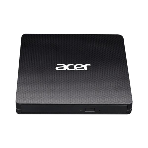 ACER Portable DVD Writer,  USB 3.5 + Type-C 3.0,  140 x 142 x 17mm,  burn speed CD-R: 24X CD-RW: 16X , DVD-R, 8X,  DVD-RW 6X2