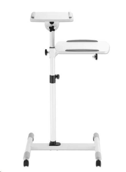 MANHATTAN vozík pro projektor/ laptop,  šedo-bílá7