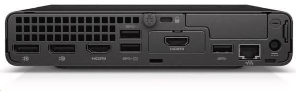 HP PC Pro Mini 400G9 i3-12100T, 8GB, 256GB M.2 NVMe, Intel HD 2xDP+HDMI, 90W, Win11Pro, 3y onsite3