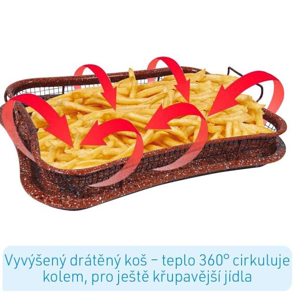 Livington Super Crisper drátěný koš0
