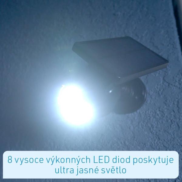 Panta Safe Light Solar venkovní světlo LED,  250lm,  4W5