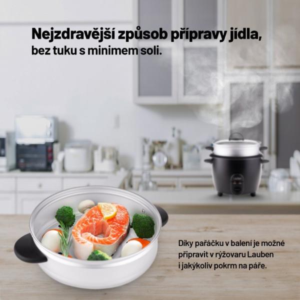 Lauben Rice Cooker 1800BC - rýžovar4