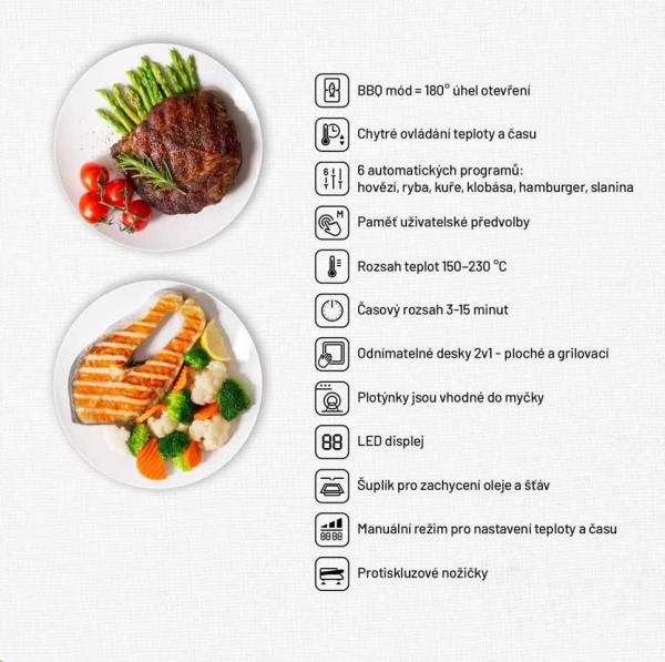 Lauben Contact Grill Deluxe 2000ST2