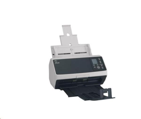 FUJITSU-RICOH skener Fi-8190 A4, průchodový, 90ppm, 600dpi, LAN RJ45-1000, USB 3.2,ADF 100listů, 12000 listů za den