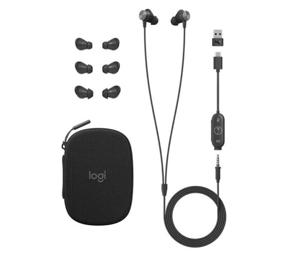 Logitech Zone Wired Earbuds UC,  graphite5