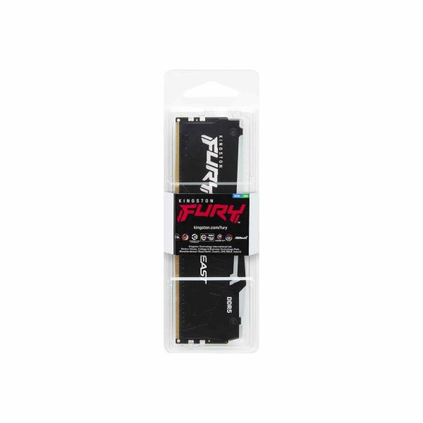 Kingston FURY Beast/ DDR5/ 16GB/ 5200MHz/ CL40/ 1x16GB/ RGB1