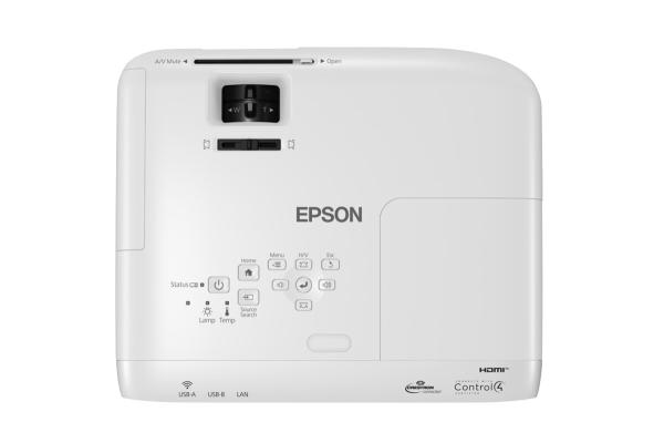 BAZAR - EPSON projektor EB-W49,  1280x800,  3800ANSI,  16000:1,  VGA,  HDMI,  USB 3-in-1,  LAN,  WiFi optional, - Poškozený obal2